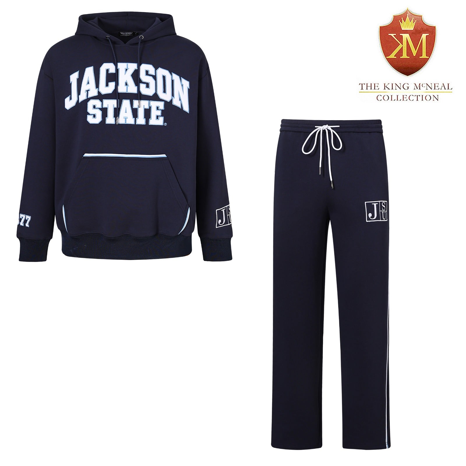 Jackson State Blue Air Tech Hoodie (Unisex)