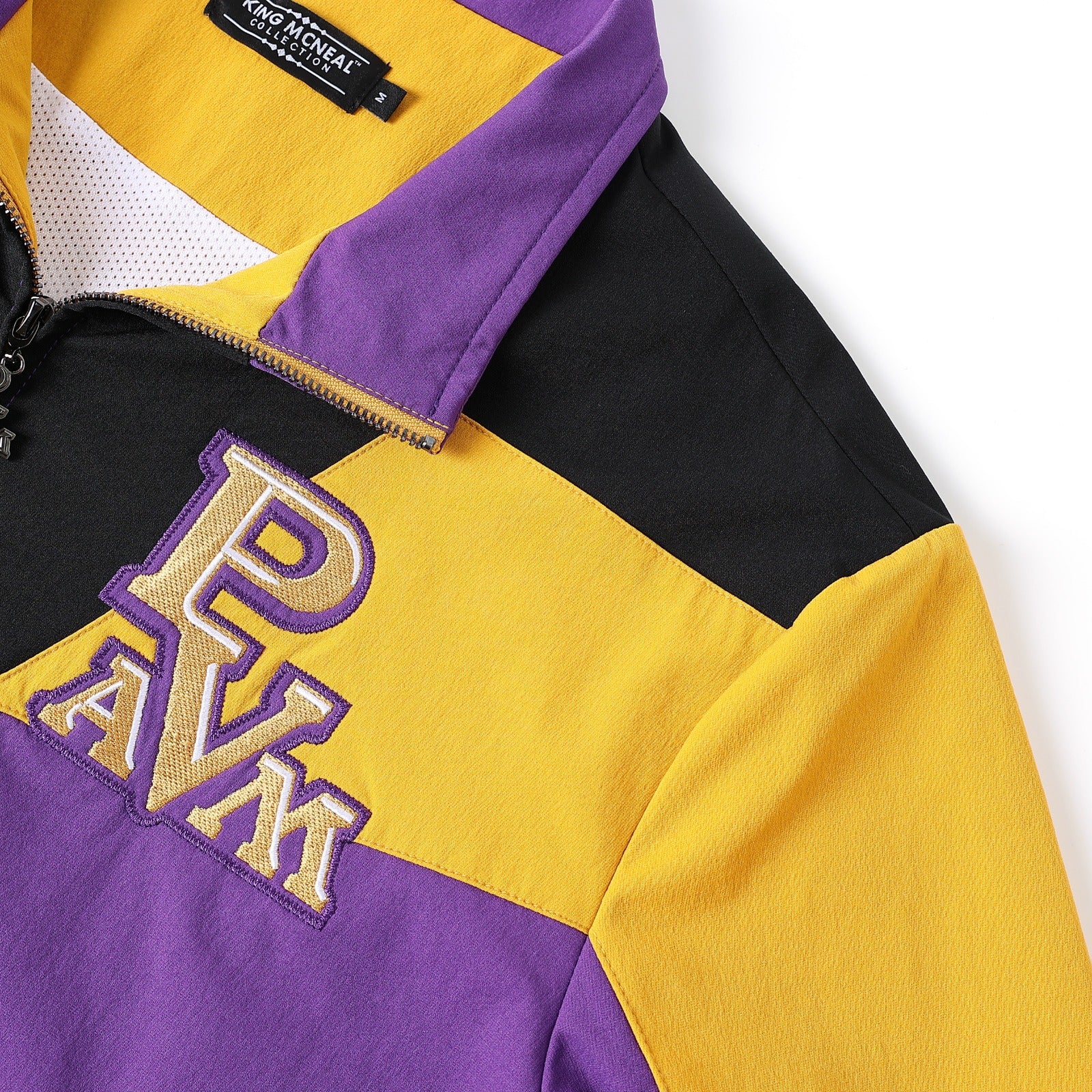Prairie View Purple Full zip Tech Windbreaker(Unisex)