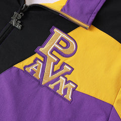Prairie View Purple Full zip Tech Windbreaker(Unisex)