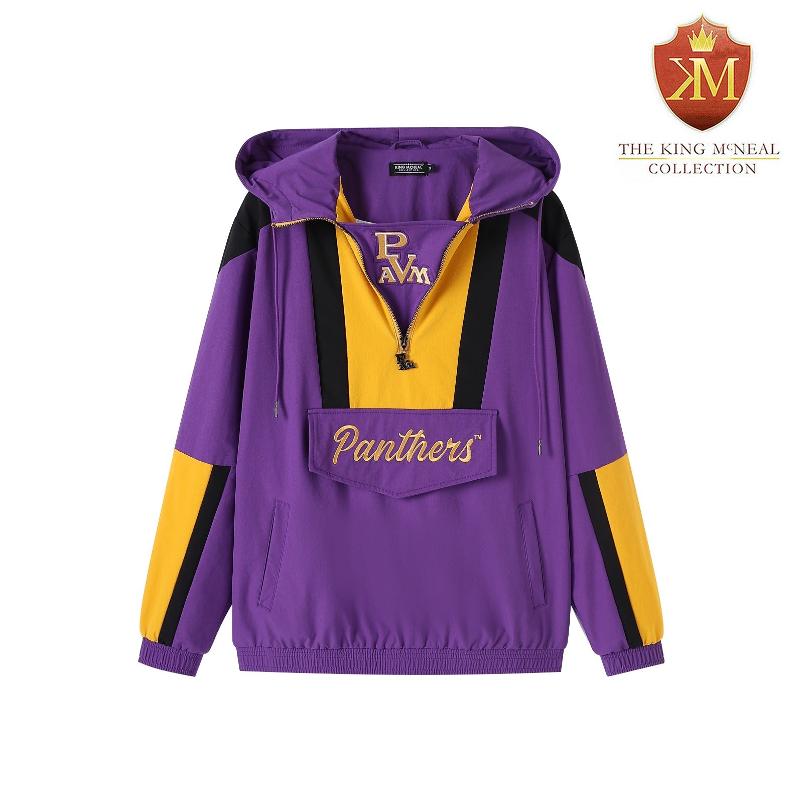 Prairie View Purple Windbreaker Tech Pullover(Unisex)