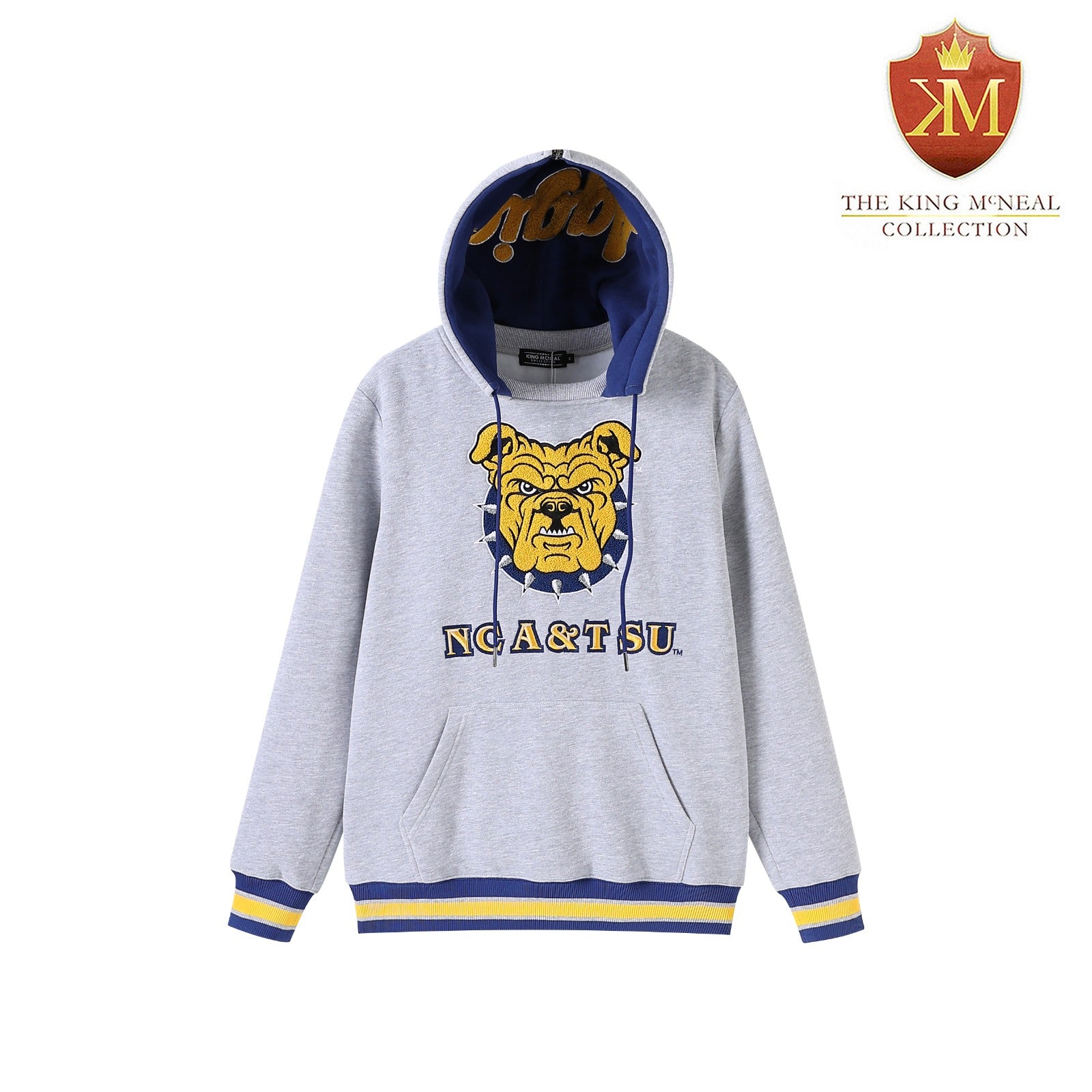 North Carolina A&T Heather Grey Prep Hoodie (Unisex)
