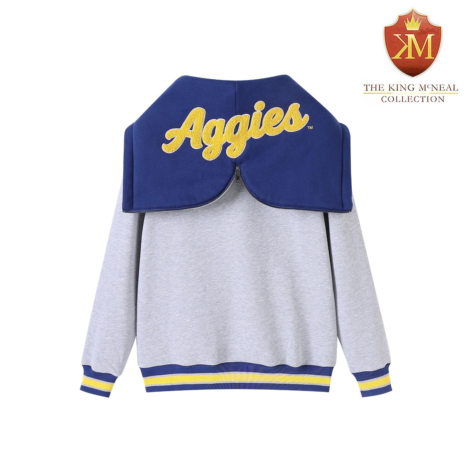 North Carolina A&T Heather Grey Prep Hoodie (Unisex)