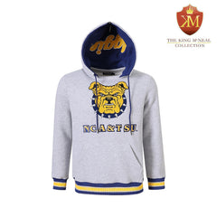 North Carolina A&T Heather Grey Prep Hoodie (Unisex)