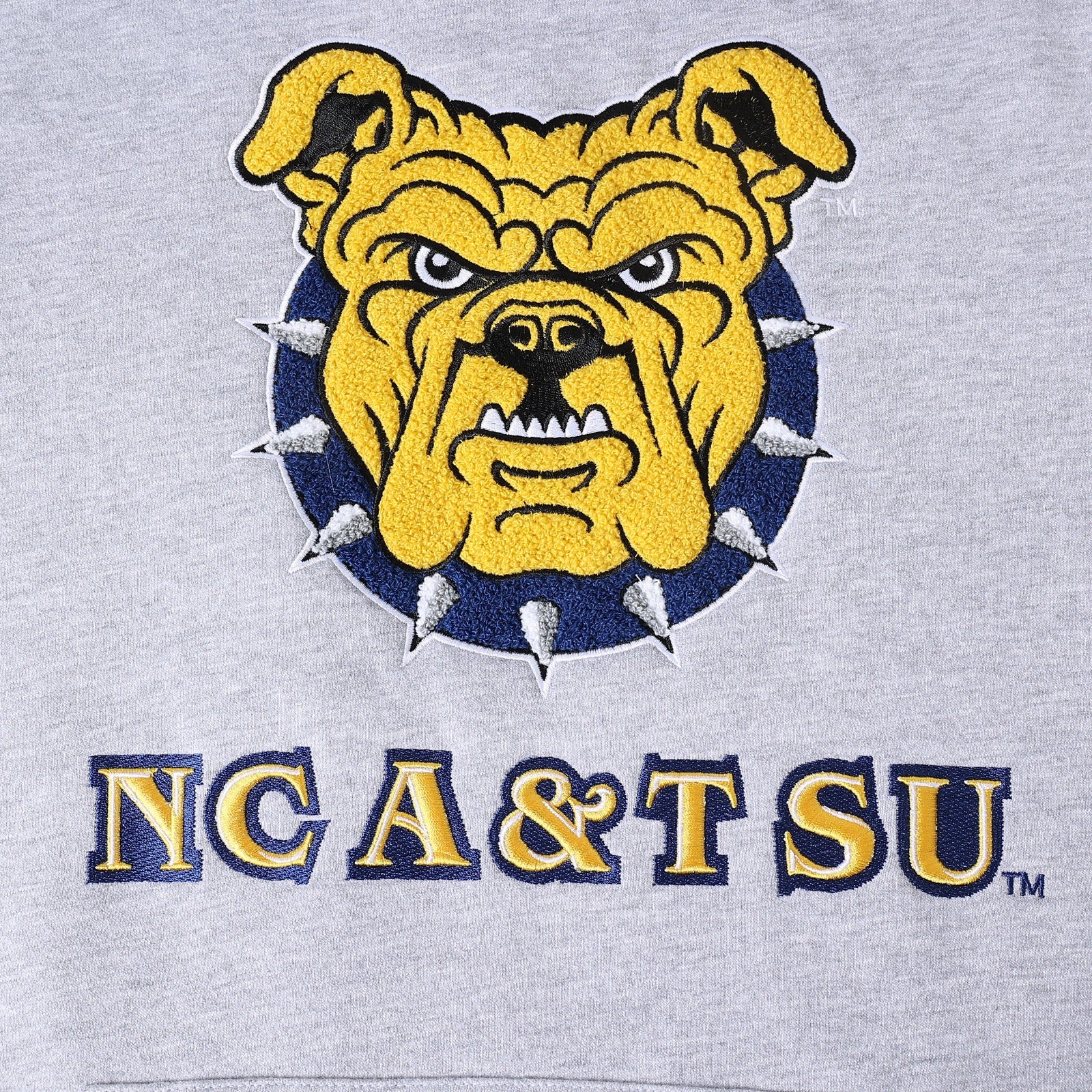 North Carolina A&T Heather Grey Prep Hoodie (Unisex)