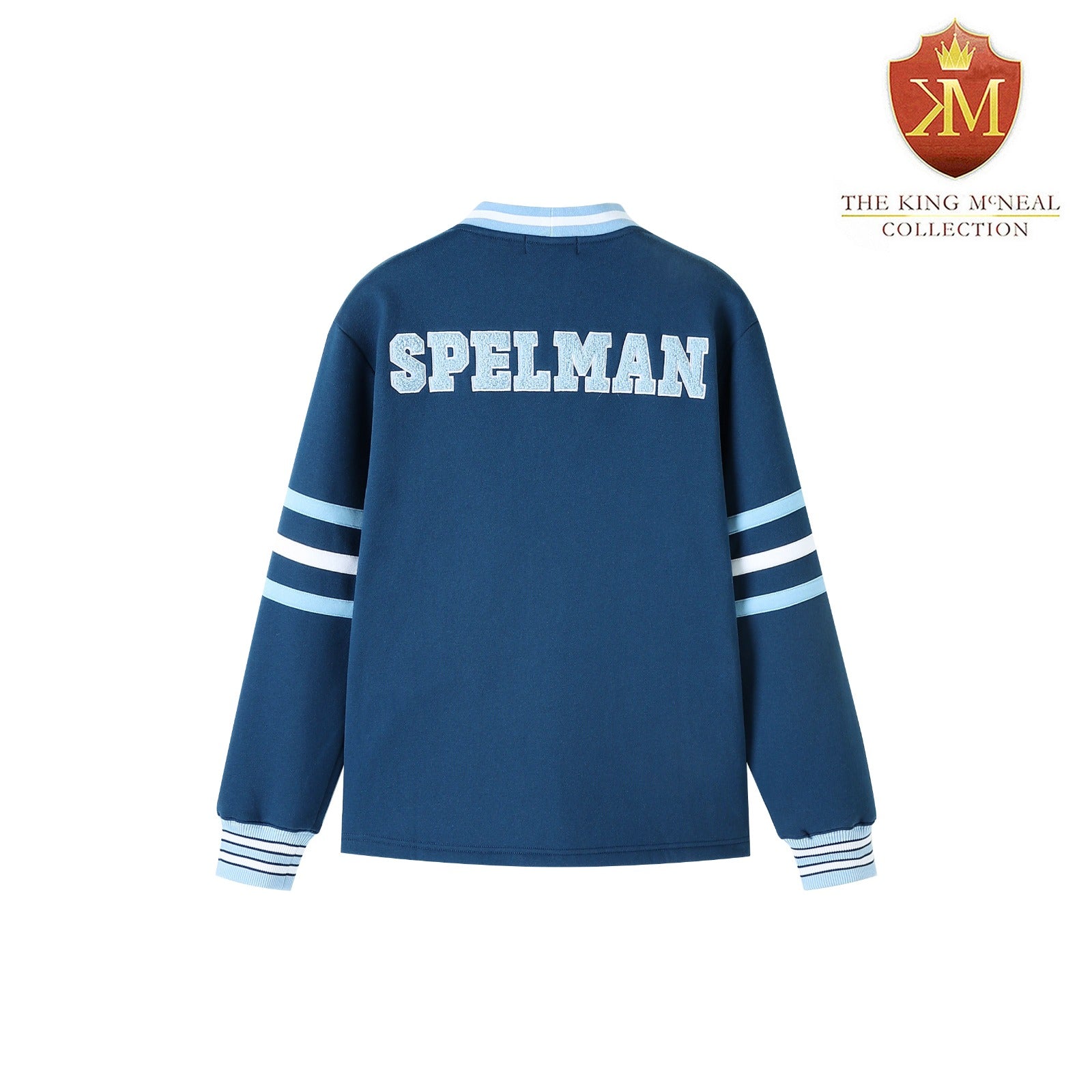 Spelman Blue Fleece Cardigan