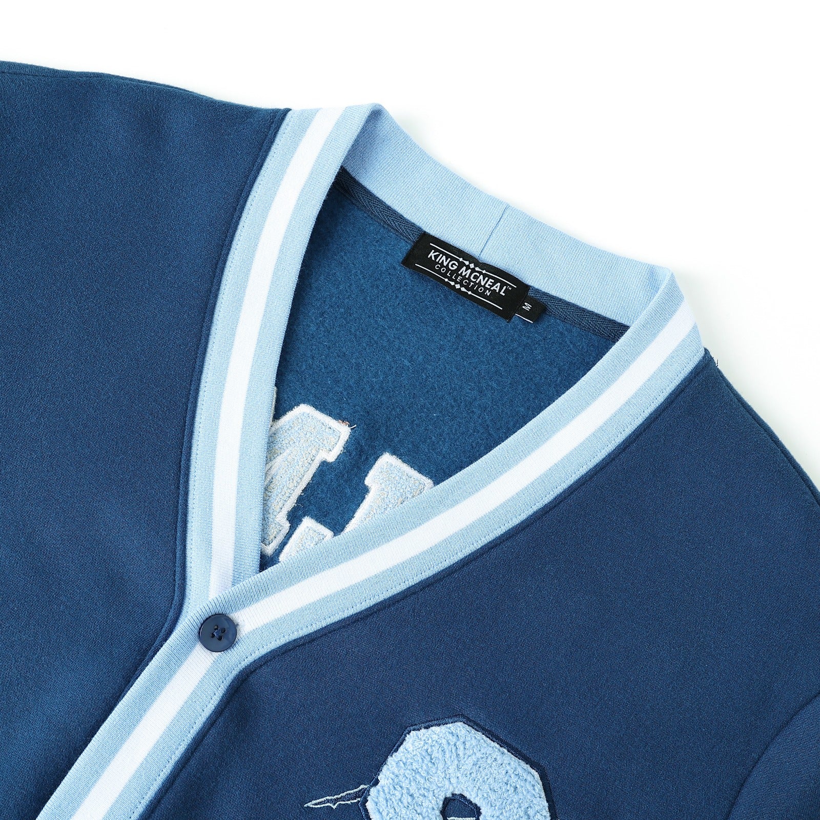 Spelman Blue Fleece Cardigan