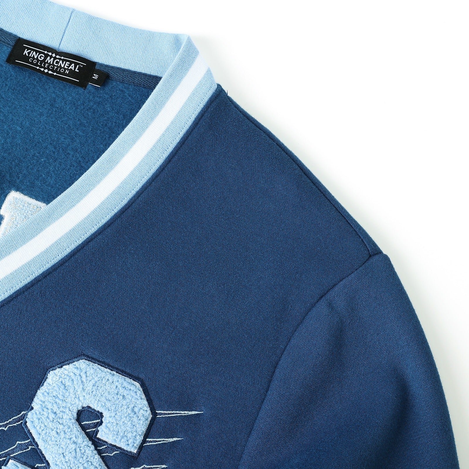 Spelman Blue Fleece Cardigan