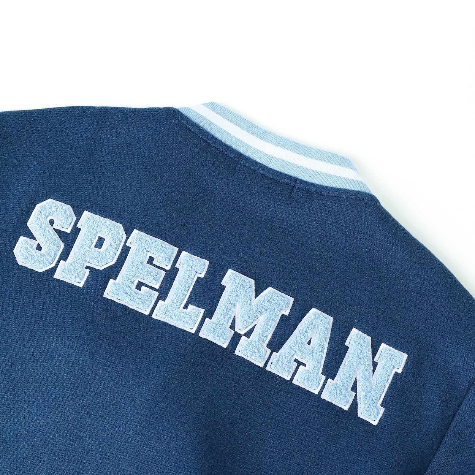 Spelman Blue Fleece Cardigan