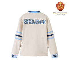 Spelman Neutral Fleece Cardigan