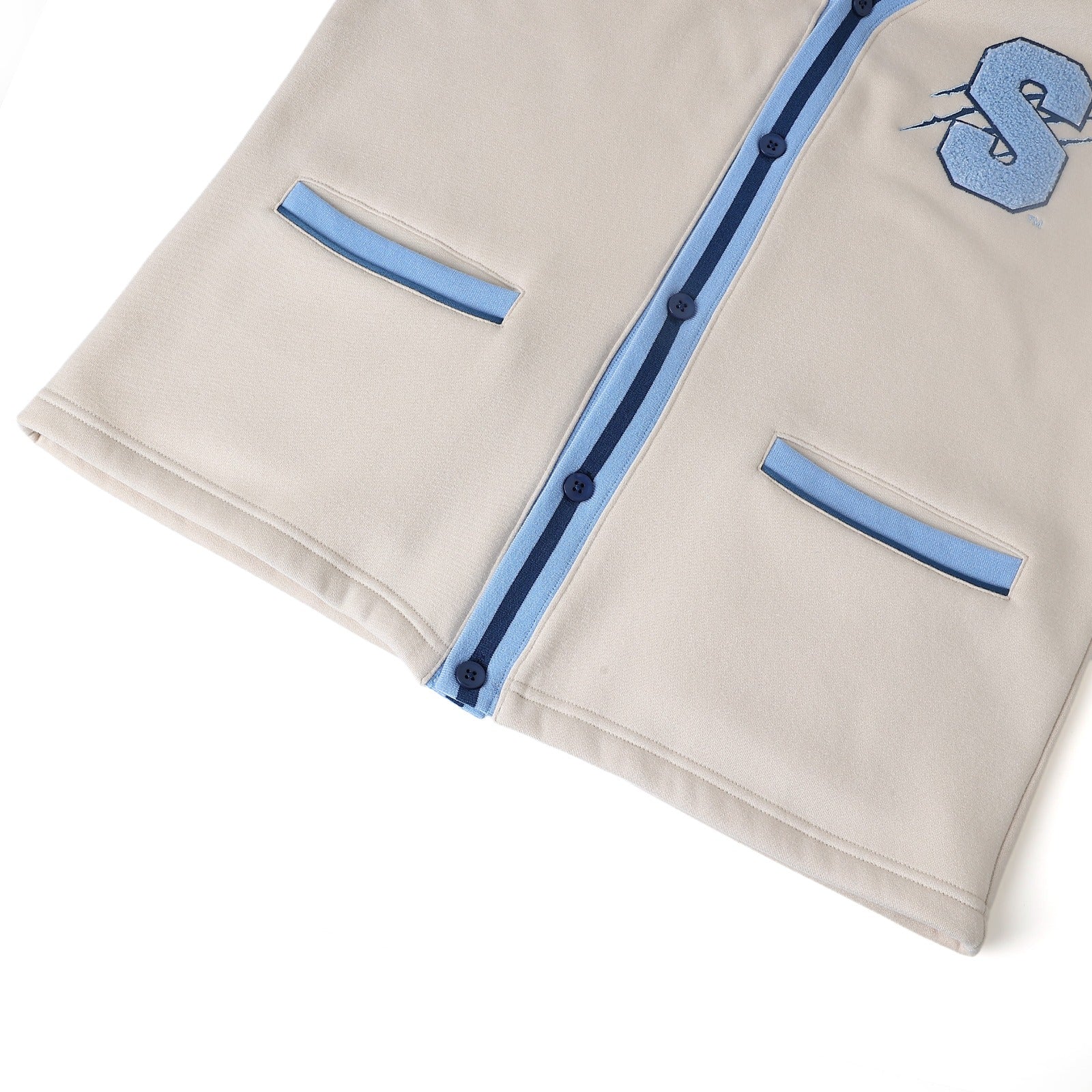 Spelman Neutral Fleece Cardigan