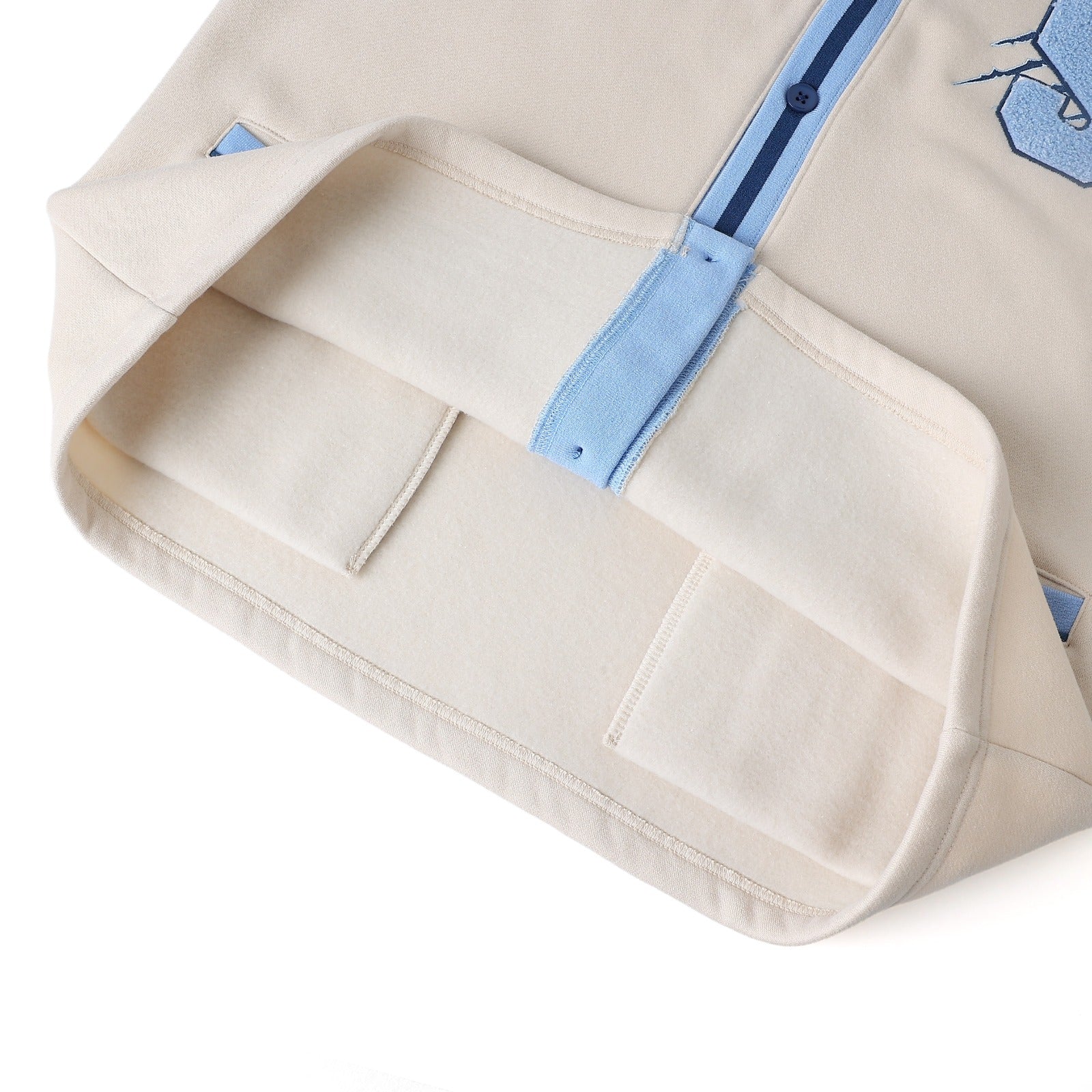 Spelman Neutral Fleece Cardigan