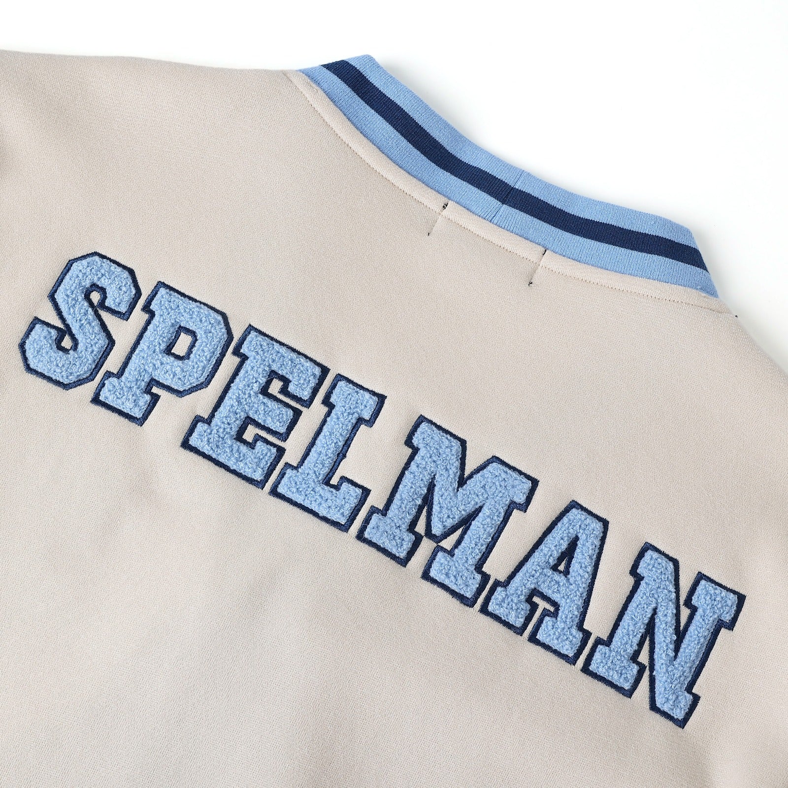 Spelman Neutral Fleece Cardigan