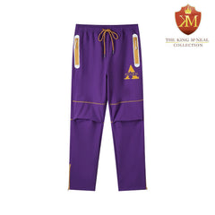 Alcorn Purple Windbreaker Tech Pants (Unisex)