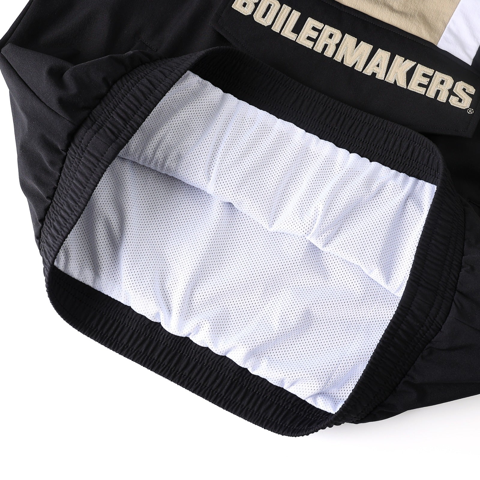 Purdue Black Windbreaker Tech Pullover(Unisex)