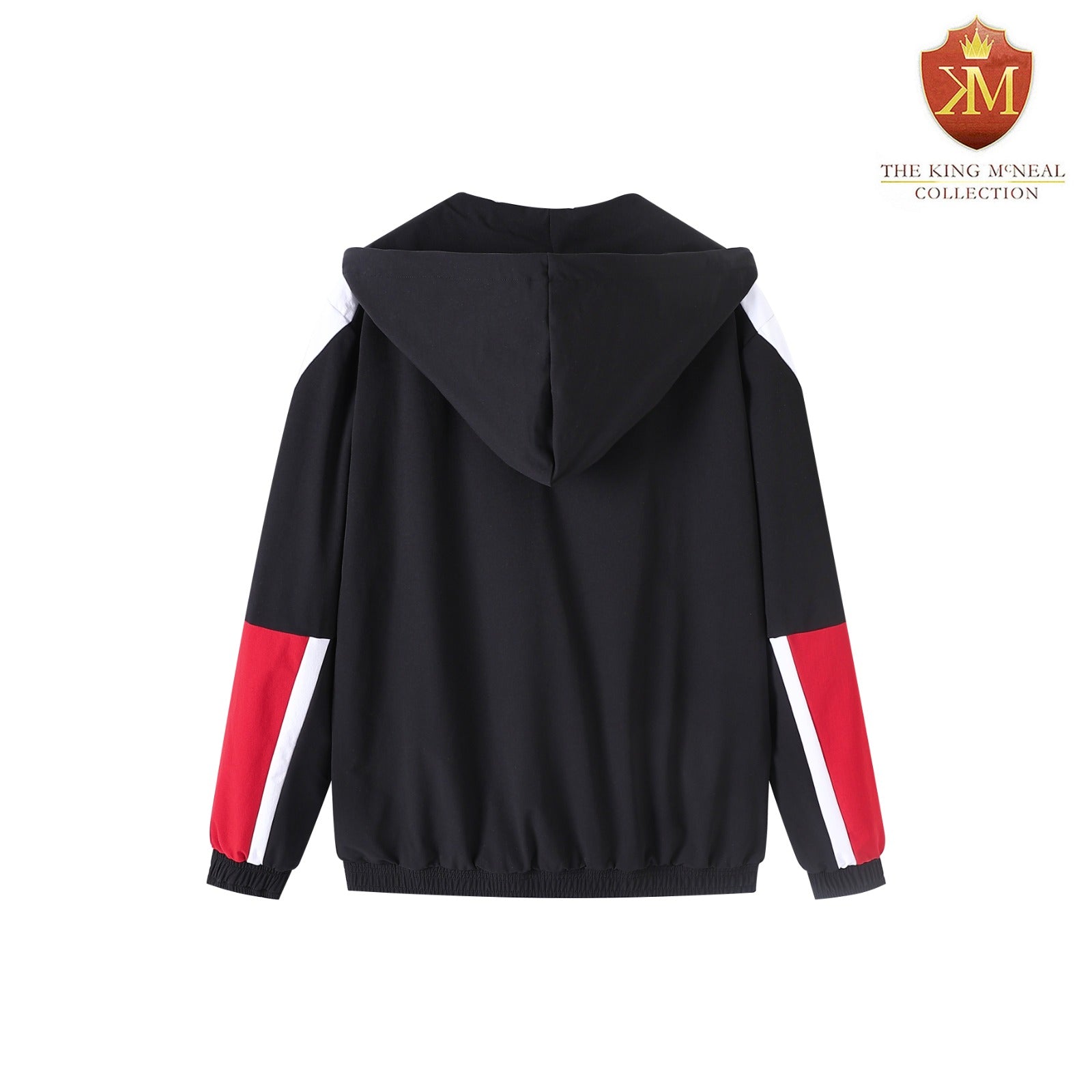 Winston-Salem State Black Windbreaker Tech Pullover(Unisex)