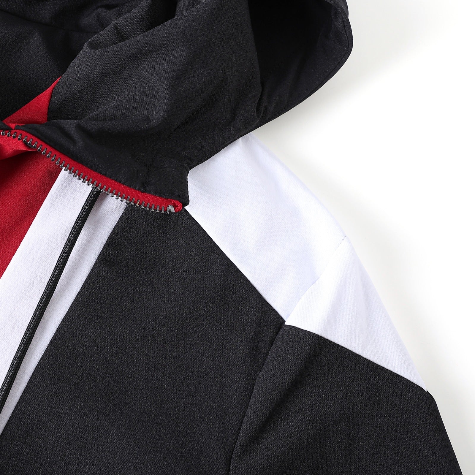 Winston-Salem State Black Windbreaker Tech Pullover(Unisex)