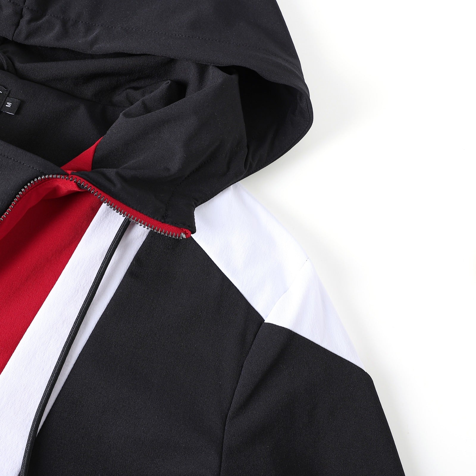 Winston-Salem State Black Windbreaker Tech Pullover(Unisex)