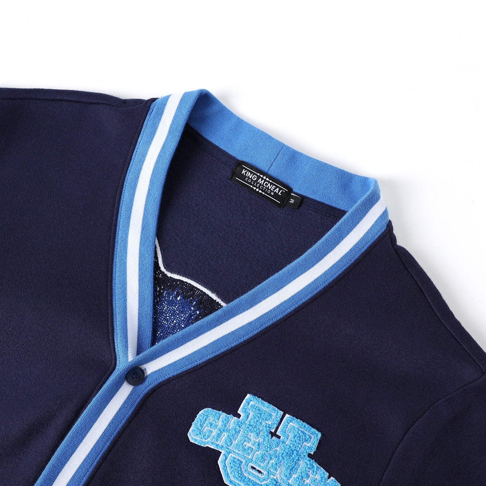 Cheyney University Blue Fleece Cardigan (unisex)