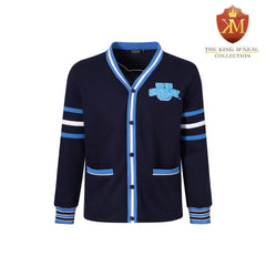 Cheyney University Blue Fleece Cardigan (unisex)