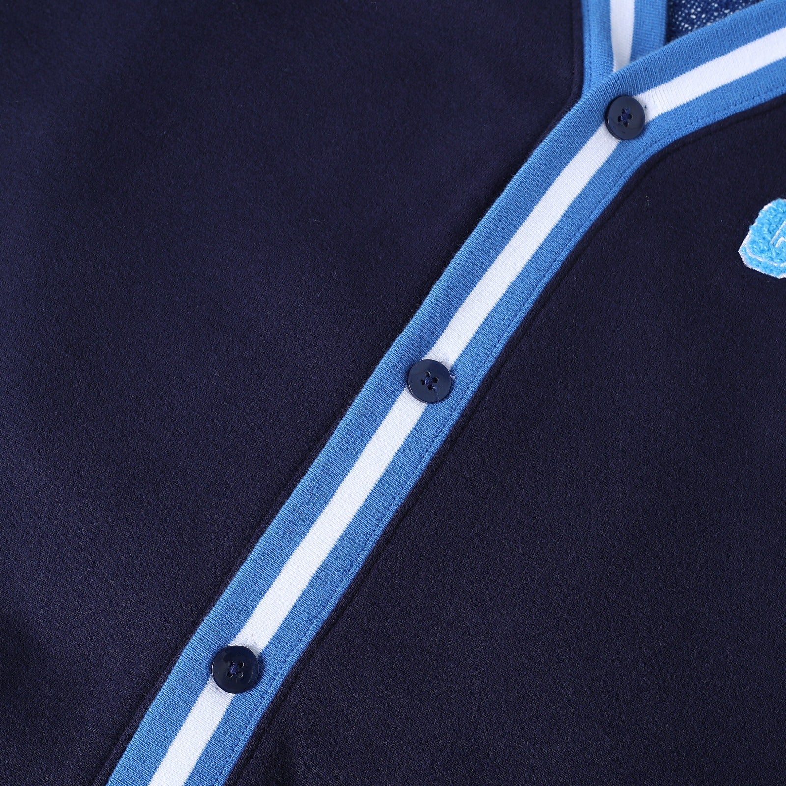 Cheyney University Blue Fleece Cardigan (unisex)