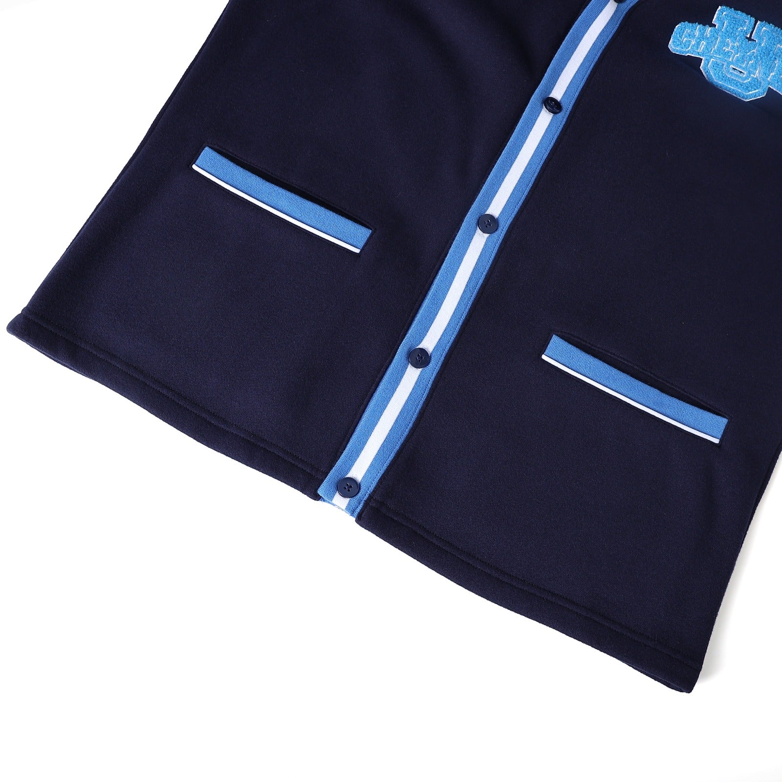 Cheyney University Blue Fleece Cardigan (unisex)