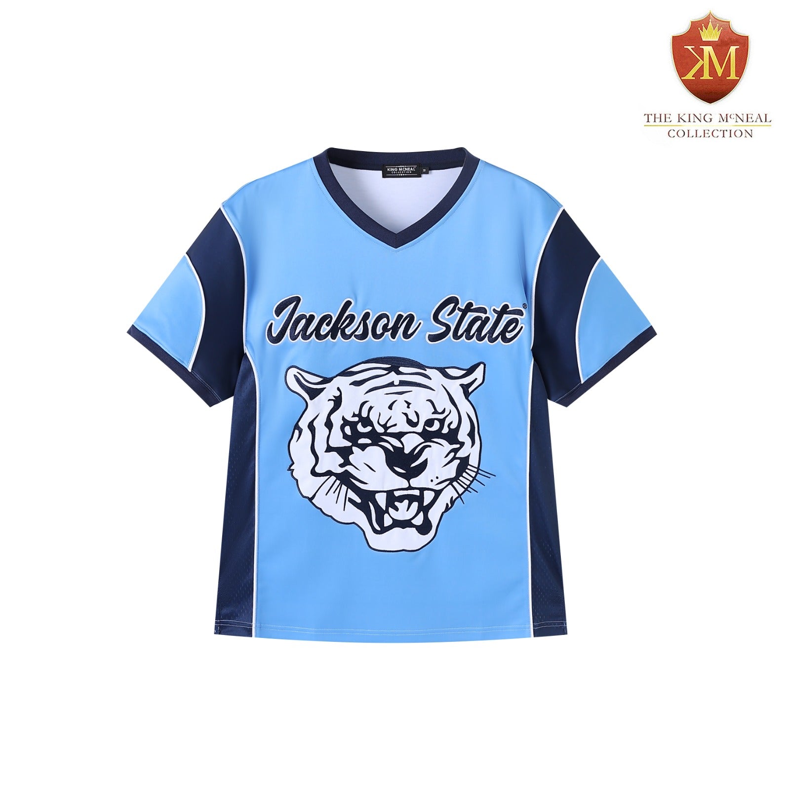 Jackson State University Columbia Blue Football Jersey (Unisex)