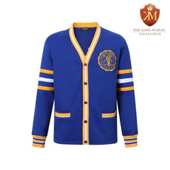 Oakwood Blue Fleece Cardigan