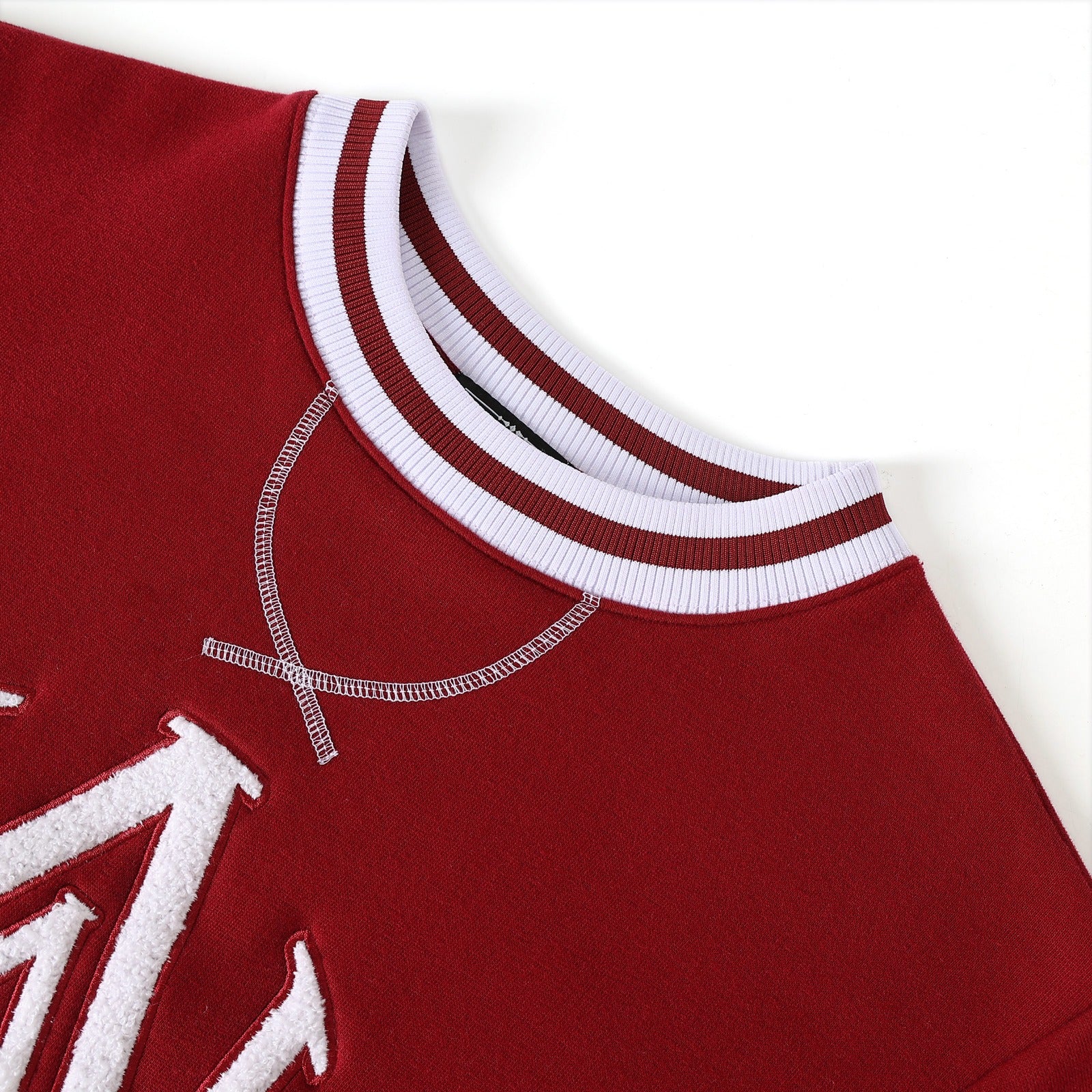 Alabama A&M Maroon Letter Crewneck