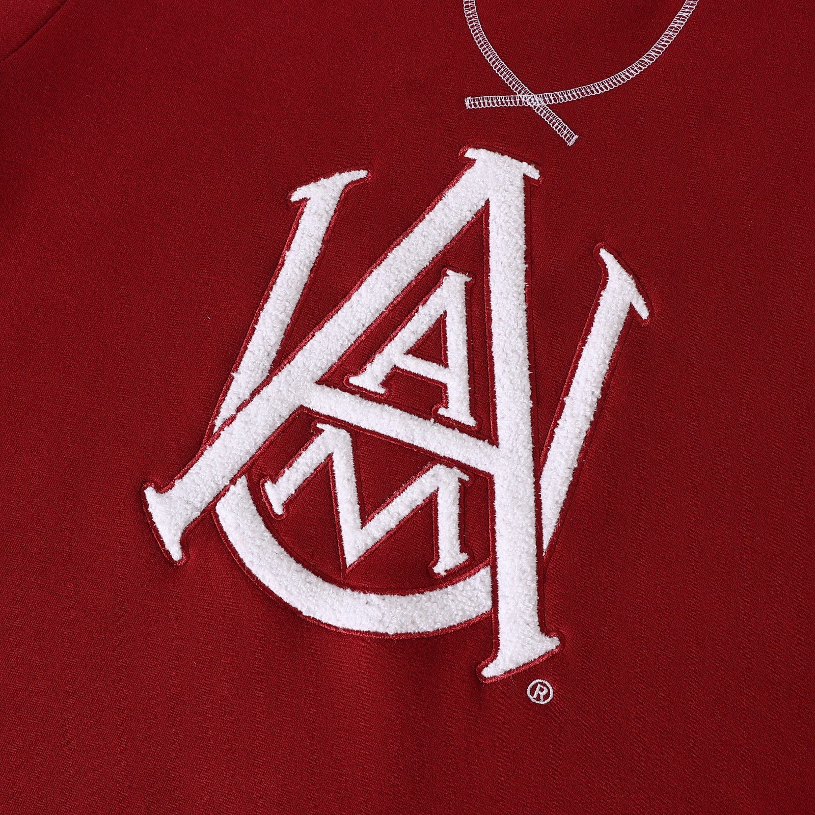 Alabama A&M Maroon Letter Crewneck