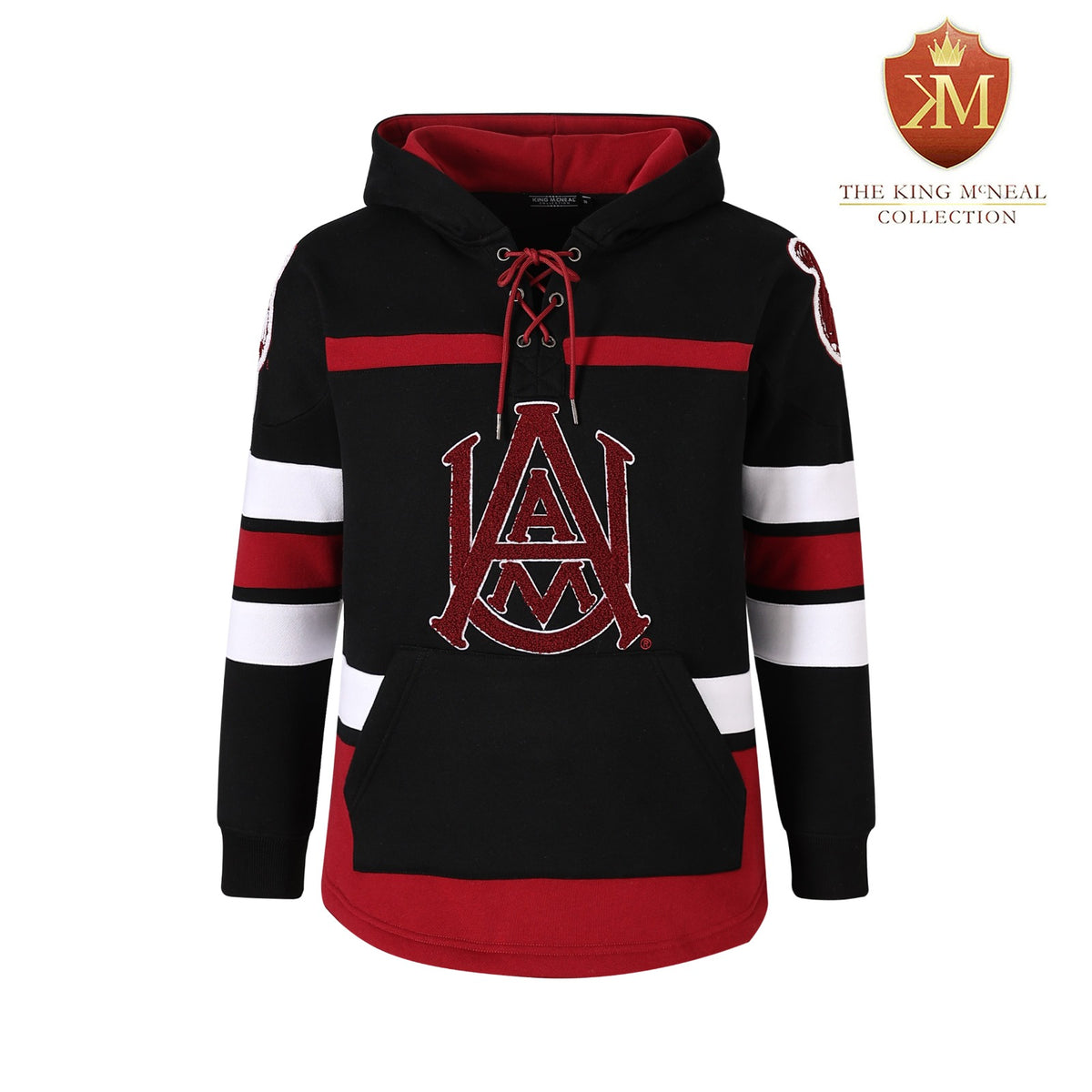 Alabama A&M Black Hockey Hoodie
