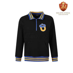 Oakwood Black Quarter Zip Sweatshirt