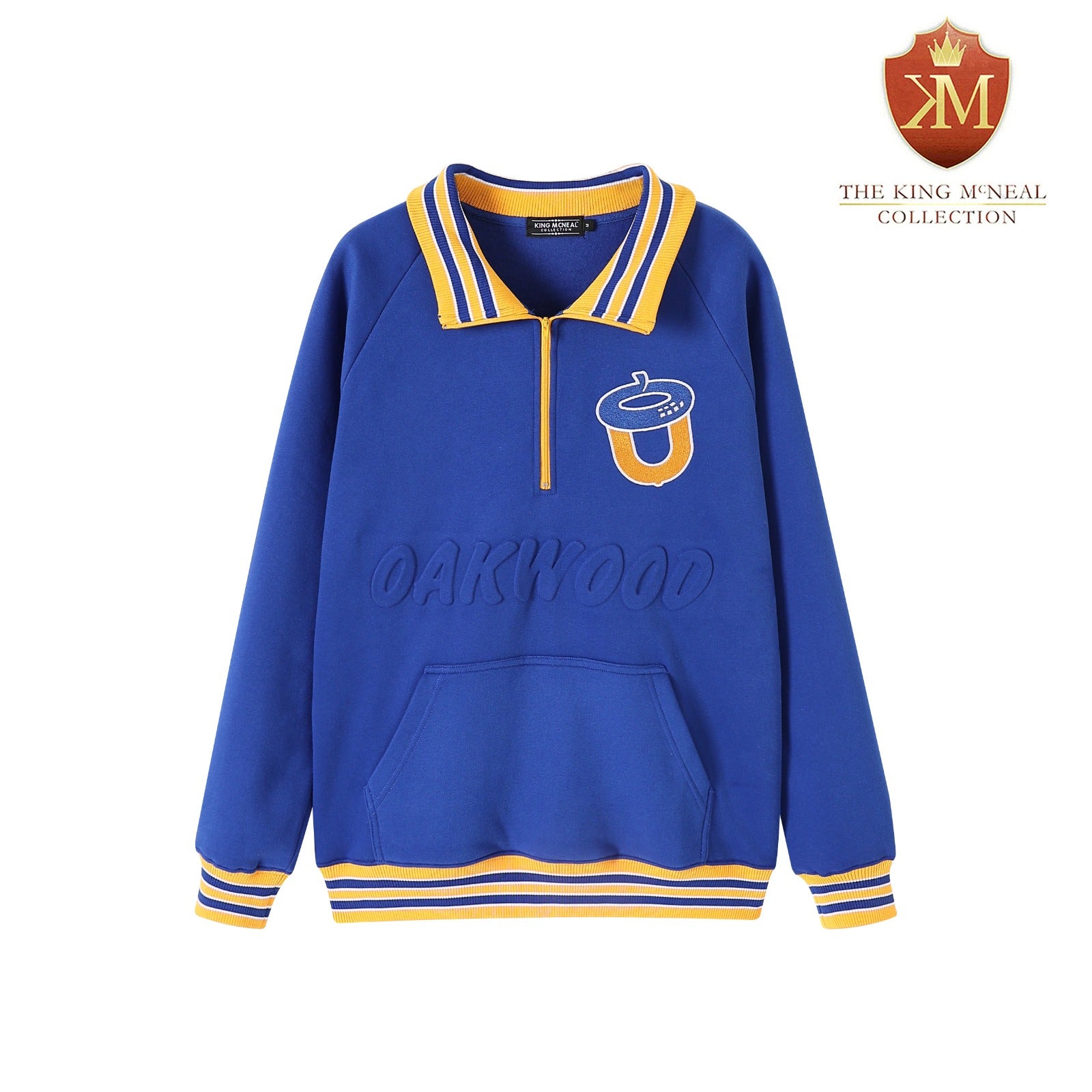 Oakwood Royal Quarter Zip Sweatshirt