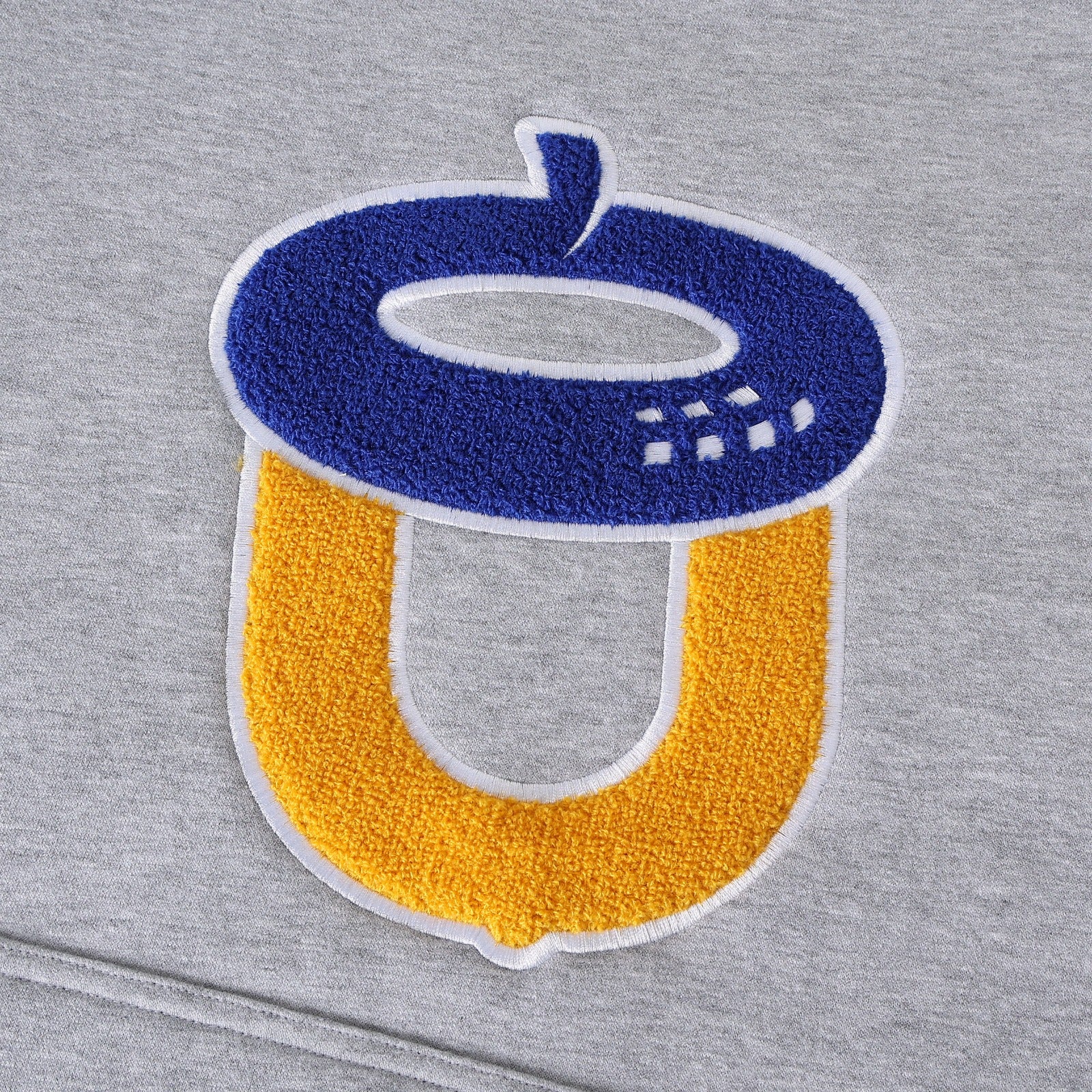 Oakwood Heather Grey Pocket Crewneck