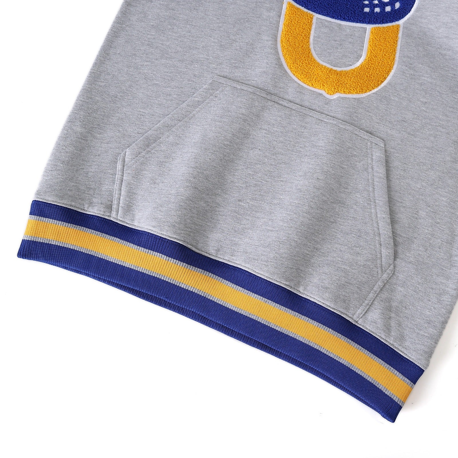 Oakwood Heather Grey Pocket Crewneck