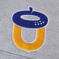 Oakwood Heather Grey Pocket Crewneck