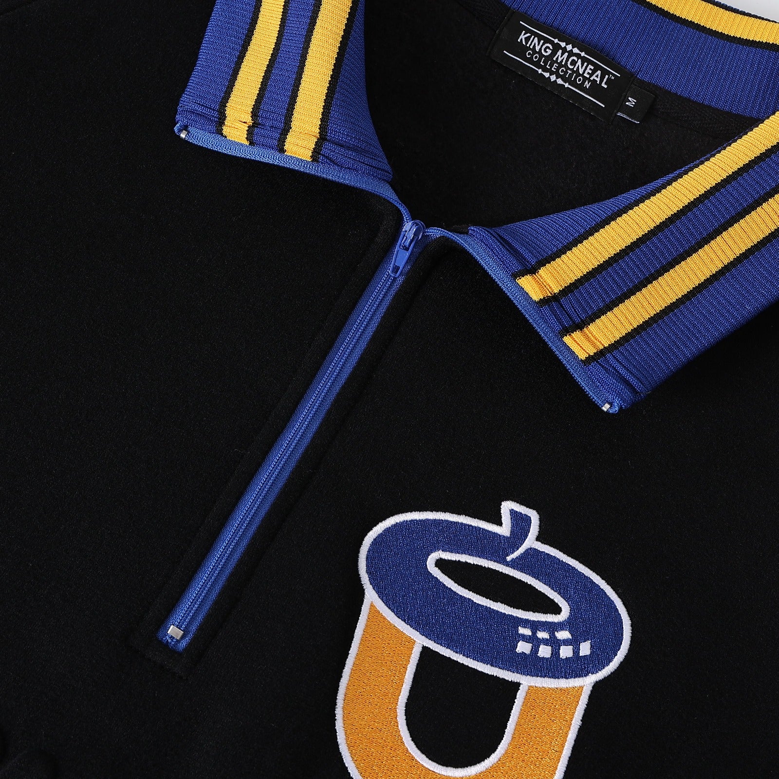 Oakwood Black Quarter Zip Sweatshirt