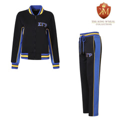 SGRho Black Air Tech Fleece Warm Up Jacket