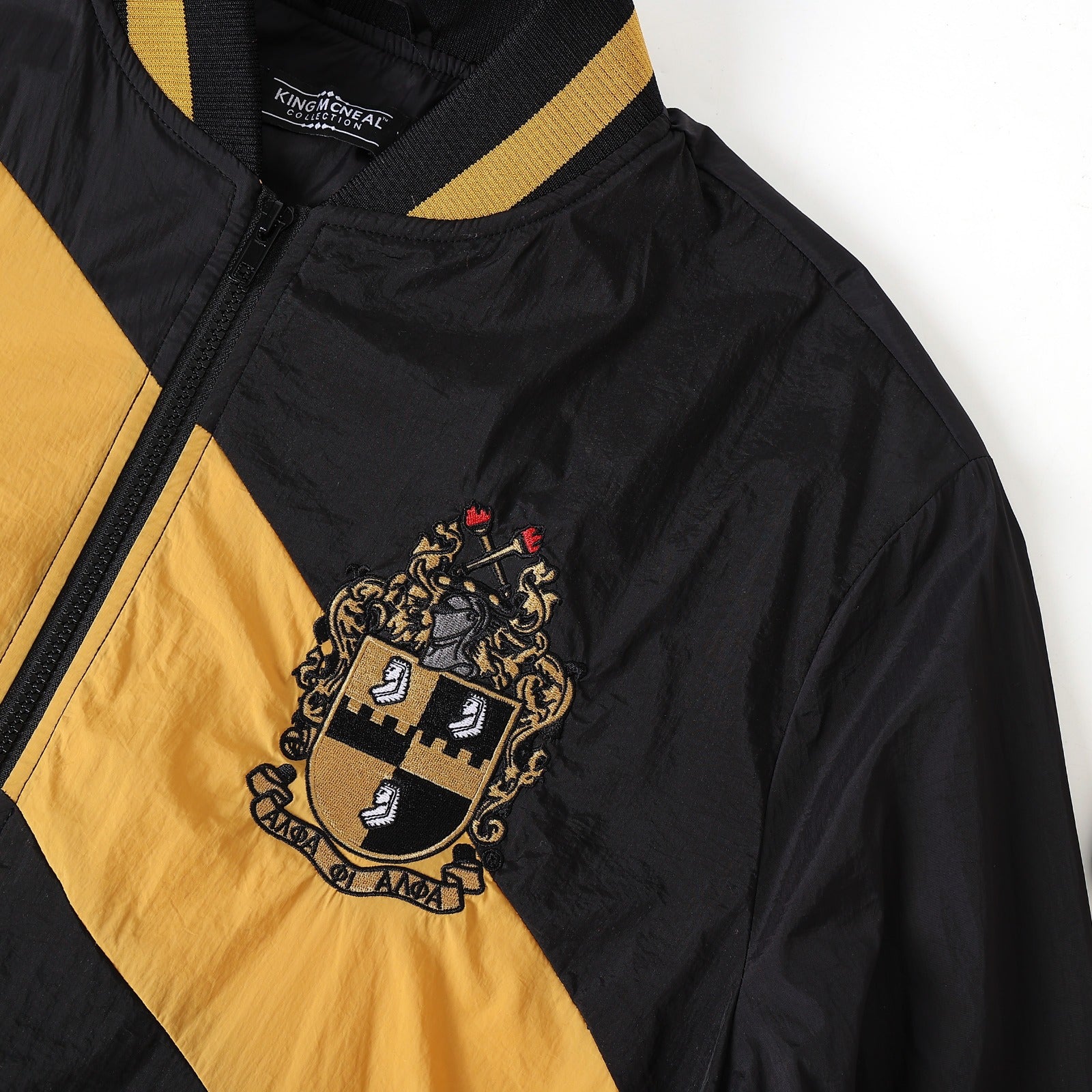 Alpha Full-Zip Windbreaker Jacket