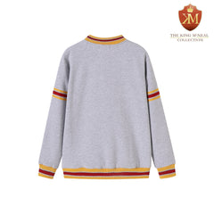 Tuskegee Heather Grey Pocket Crewneck
