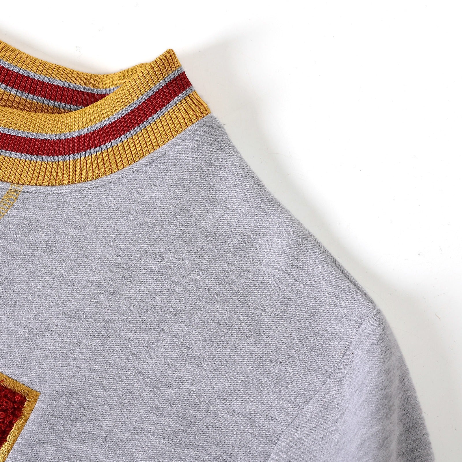 Tuskegee Heather Grey Pocket Crewneck