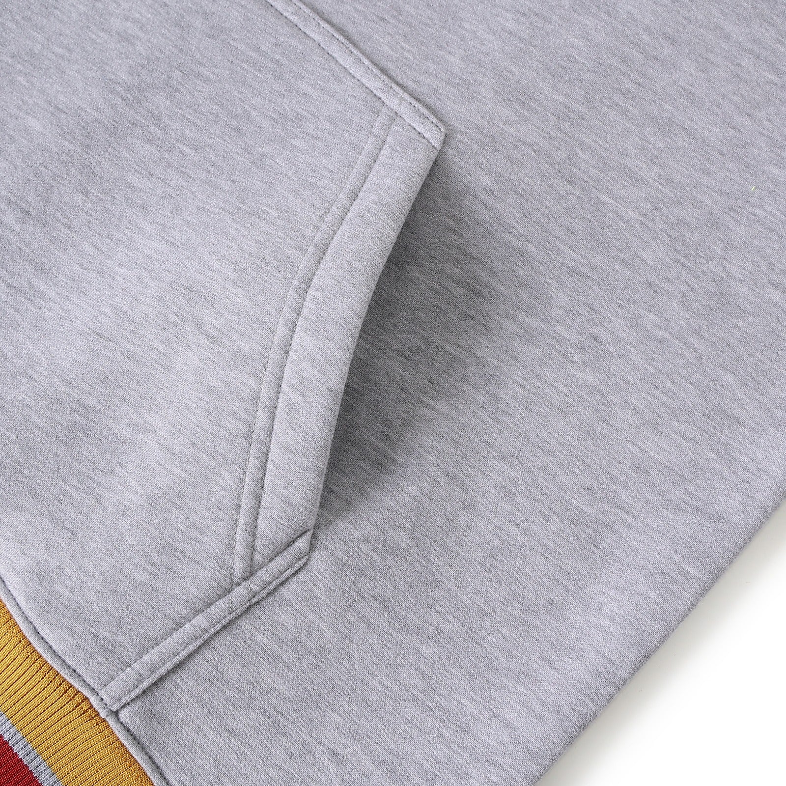 Tuskegee Heather Grey Pocket Crewneck