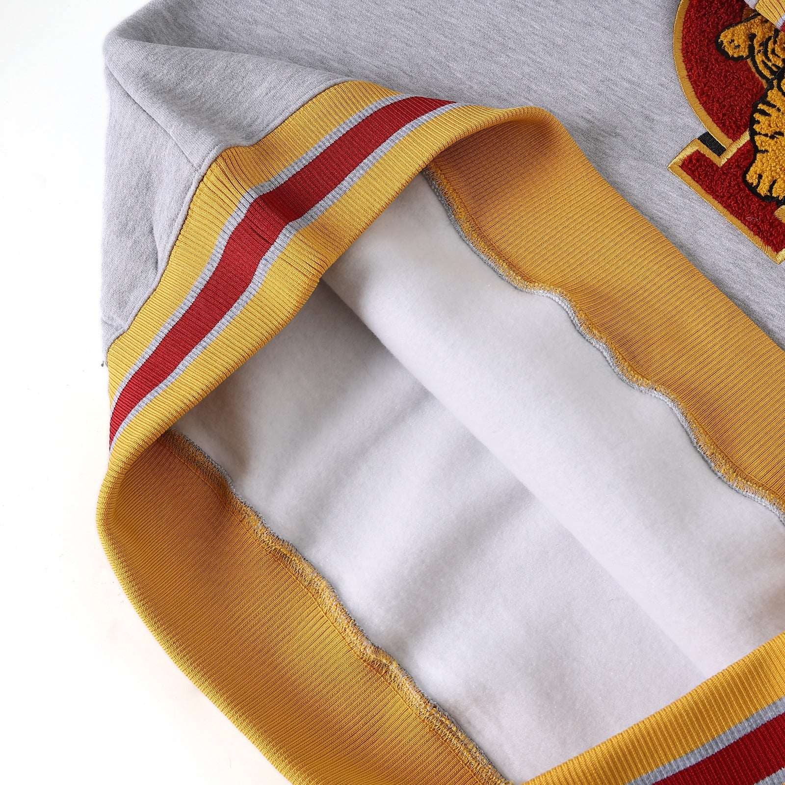 Tuskegee Heather Grey Pocket Crewneck