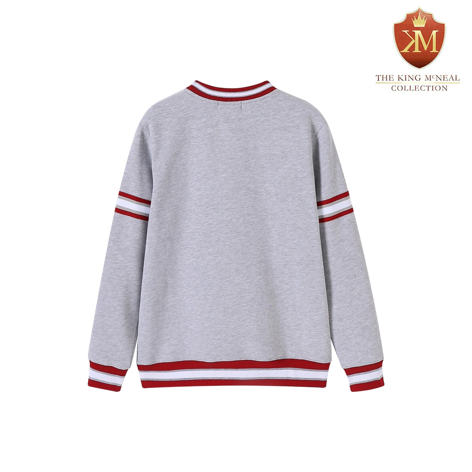 Morehouse Heather Grey Pocket Crewneck