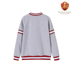 Morehouse Heather Grey Pocket Crewneck