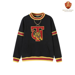 Tuskegee Black Pocket Crewneck