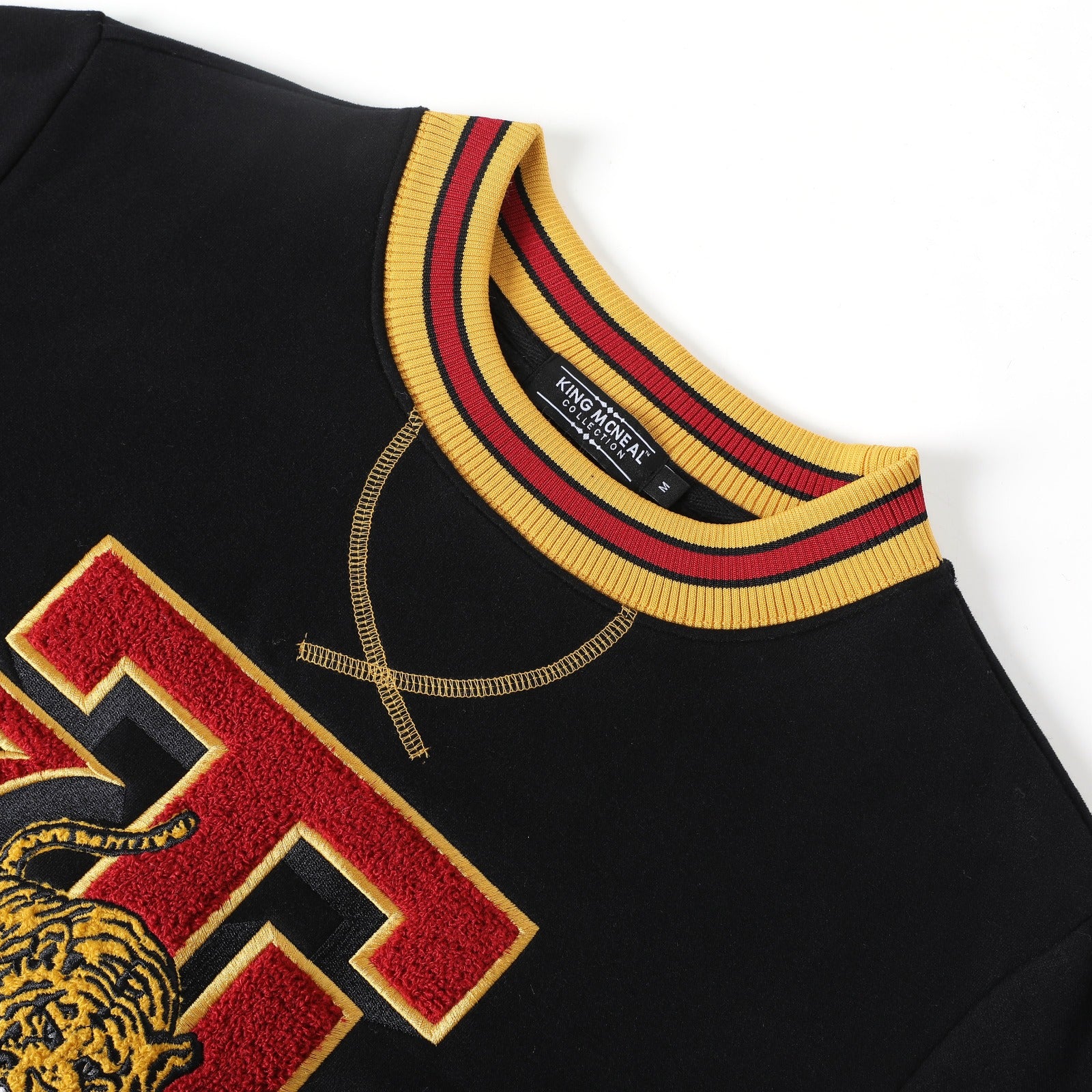 Tuskegee Black Pocket Crewneck