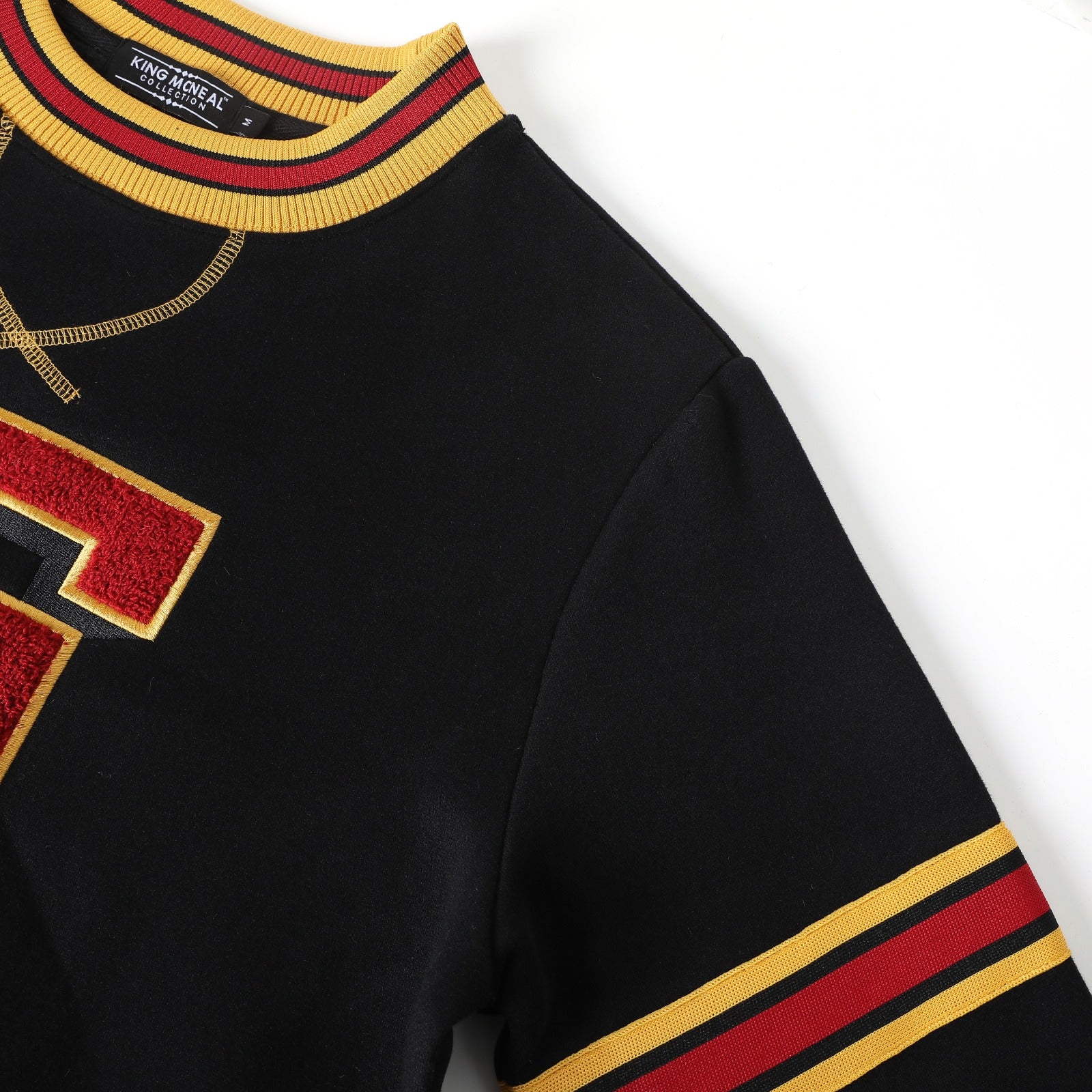 Tuskegee Black Pocket Crewneck