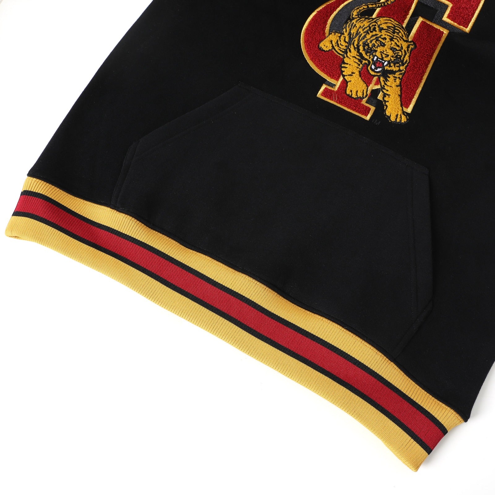 Tuskegee Black Pocket Crewneck