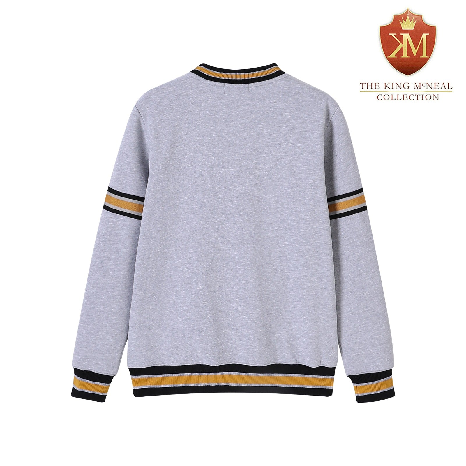 Alpha Grey Chenille Crewneck