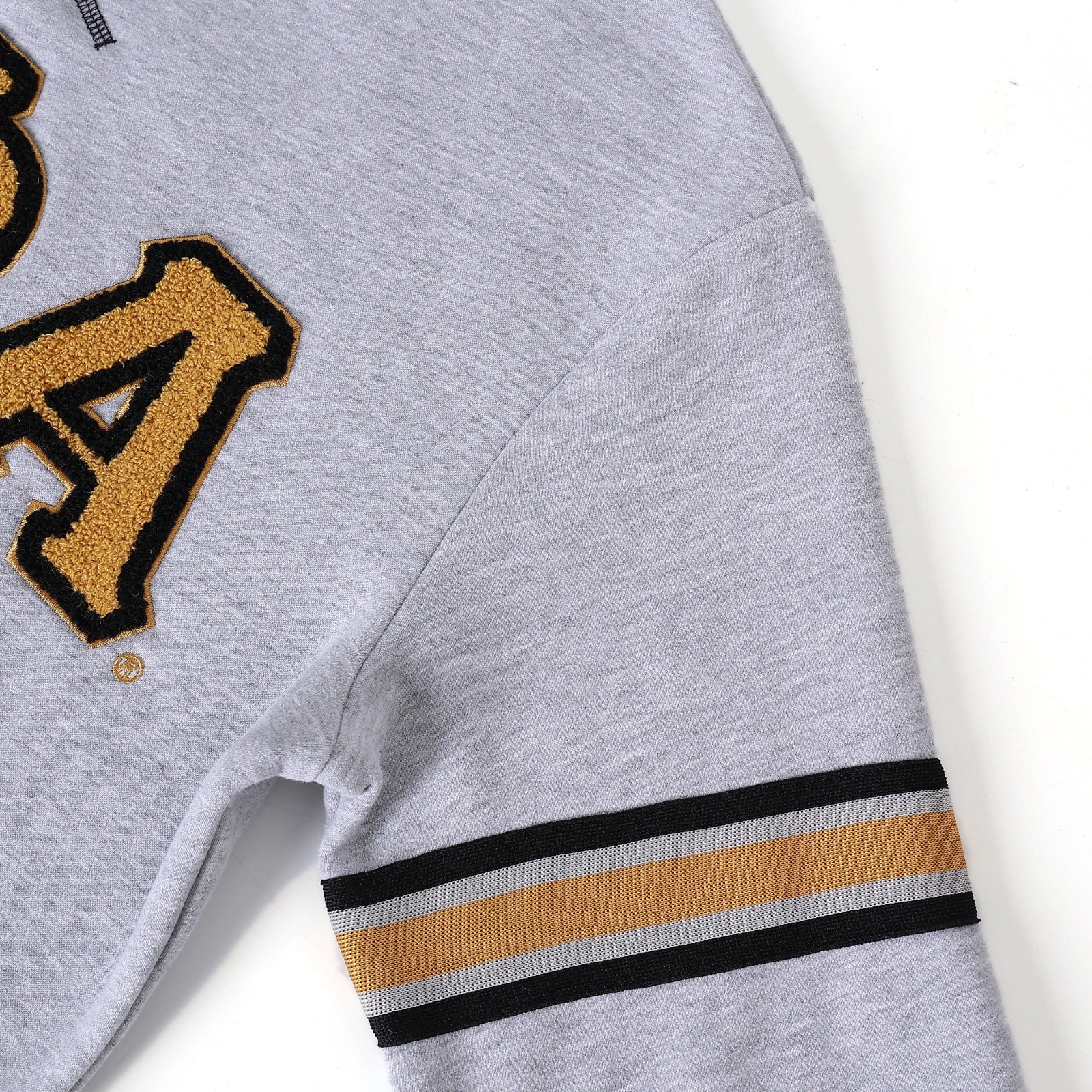 Alpha Grey Chenille Crewneck